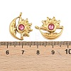 304 Stainless Steel Rhinestone Pendants STAS-Z166-24G-07-3