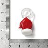Christmas Handmade Lampwork Pendants LAMP-L081-01F-3