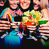 50Pcs Acrylic Wine Glass Charms DIY-FG0010-37-5