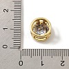 Brass Micro Pave Cubic Zirconia Multi-Strand Links KK-C111-01G-K-3