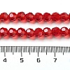 Transparent Glass Beads EGLA-A035-T6mm-D07-5