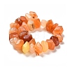 Natural Orange Botswana Agate Beads Strands G-N327-05-19-3