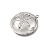 304 Stainless Steel Pendants SA-CBAD9BF-08P-2