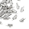 SHEGRACE Brass Slide On End Clasp Tubes XGRQ1R195-356P-1
