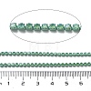 Iron Rhinestone Glass Cup Chain CH-U001-01I-3