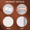 2 Sets Removable Plastic & Traceless Glue Hook and Loop Fastener DIY-CN0003-17A-6