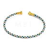 Braided Carbon Steel Wire Bracelet Making MAK-A017-B39-1