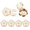 6Pcs Zinc Alloy Cufflinks BUTT-ME0001-50B-01-1