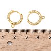 SHEGRACE Brass Hoop Earrings Findings XGR0152G-90G-3