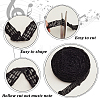 Polyester Embroidery Lace Trim OCOR-WH0060-91A-4
