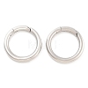 Non-Tarnish 316 Stainless Steel Spring Gate Rings STAS-M296-01P-E-01-2