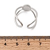 304 Stainless Steel Ring Components RJEW-P188-01A-P-3