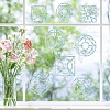 Waterproof PVC Colored Laser Stained Window Film Static Stickers DIY-WH0314-118-7