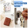 4Pcs Alloy Enamel & Rhinestone Pendant Decorations HJEW-YW00493-01-6