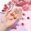DIY Acrylic and Pave Disco Ball Beads Findings Kits DIY-FS0010-56A-4
