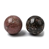 Natural Rhodonite No Hole Sphere Beads G-I367-05-13-1