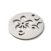 201 Stainless Steel Pendants STAS-E206-02P-04-2