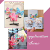 72Pcs 18 Style Fabric & Sequin Ornament  Accessories DIY-AR0002-23-6