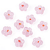 10Pcs Transparent Handmade Bumpy Lampwork Beads LAMP-TADJ0001-48E-3