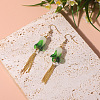 Handmade Lampwork Dangle Earrings WG9840F-01-3