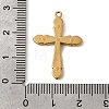 304 Stainless Steel Rhinestone Pendants STAS-B128-09G-04-3