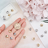 20Pcs 2 Colors Cubic Zirconia Pendants KK-BBC0001-54-3