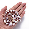 Natural Keshi Pearl Beads Strands PEAR-S018-03F-6