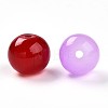 Baking Paint Imitation Jade Glass Beads X1-DGLA-Q021-10mm-M-3