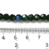 Electroplate Transparent Glass Beads Strands EGLA-A035-T6mm-L10-4