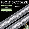 2Yards Netting Fabric Beaded Trim Ribbon OCOR-ME0001-64B-01-2