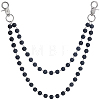 1Pc Polymer Clay Rhinestone Round Beaded Pants Chains AJEW-BM0001-29A-01-1