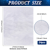 24 Sheets Glitter Hotfix Rhinestone(Hot Melt Adhesive On The Back) AJEW-FG0005-79-2