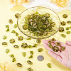 100G 110Pcs 5 Styles Transparent Acrylic Beads OACR-BT0001-08-6