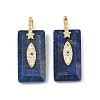 Natural Lapis Lazuli Faceted Pendants GG-CBA4154-06G-07-1
