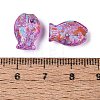 Picasso Transparent Glass Beads SEED-Q039-03A-3