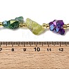 Electroplated Raw Rough Natural Amethyst Beads Strands G-Z131-J02-10-5
