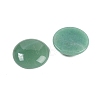 Natural Green Aventurine Cabochons G-H1596-FR-25mm-03-2