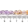 Natural Amethyst & Citrine Beads Strands G-L610-B06-01-5