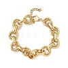 304 Stainless Steel Rolo Chain Bracelets for Women BJEW-S176-01G-C-4