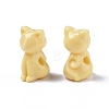 Opaque Acrylic Kitten Beads MACR-S830-02-2