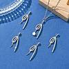 SHEGRACE Brass Micro Pave Cubic Zirconia Peg Bails Pin Pendants XGRQ5F599-815P-4