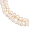 Natural Cultured Freshwater Pearl Beads Strands PEAR-I007-07Y-02A-4