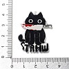 Halloween Theme Opaque Acrylic Pendants SACR-Z005-03G-3