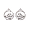 Non-Tarnish 201 Stainless Steel Charms STAS-G281-01P-01-1