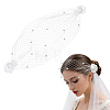 Nylon Fascinator Mesh Face Veil AJEW-WH0596-976-1