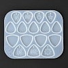 Guitar Pick Shape Silicone Molds DIY-P025-05-1