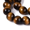 Imitation Tiger Eye Glass Beads Strands GLAA-Q106-03A-B03-3