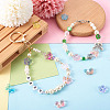 80Pcs 16 Style Transparent Glass Beads GLAA-PJ0001-05-18