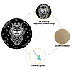1Pc Chakra Gemstones Dowsing Pendulum Pendants FIND-CN0001-15B-3
