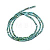 Natural HuBei Turquoise Beads Strands X-G-A177-04-15-2